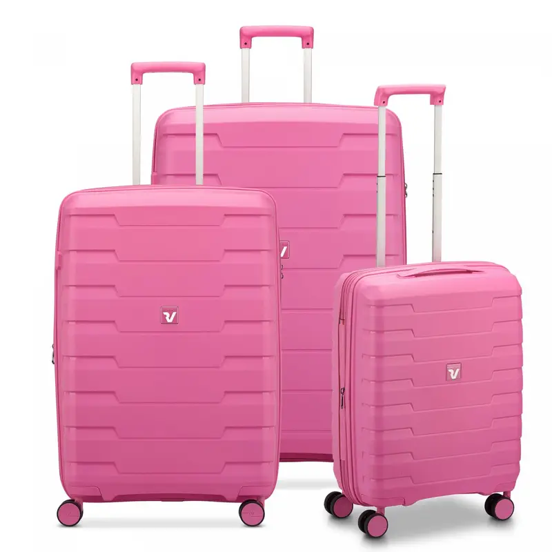 Skyline 2 0 Set Valigie (grande, Medio, Cabina) - Rosa