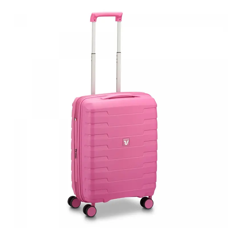 Skyline 2.0 Trolley Bagaglio A Mano 55x40x20/25 Cm Espandibile - Rosa
