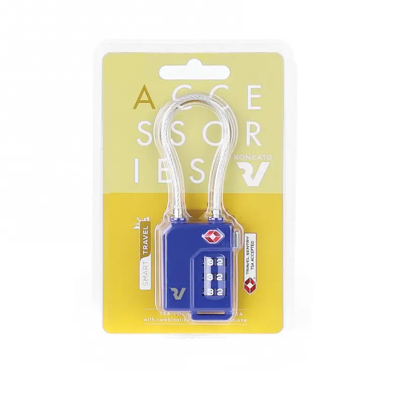 Roncato Lucchetto TSA Smart Travel Blu