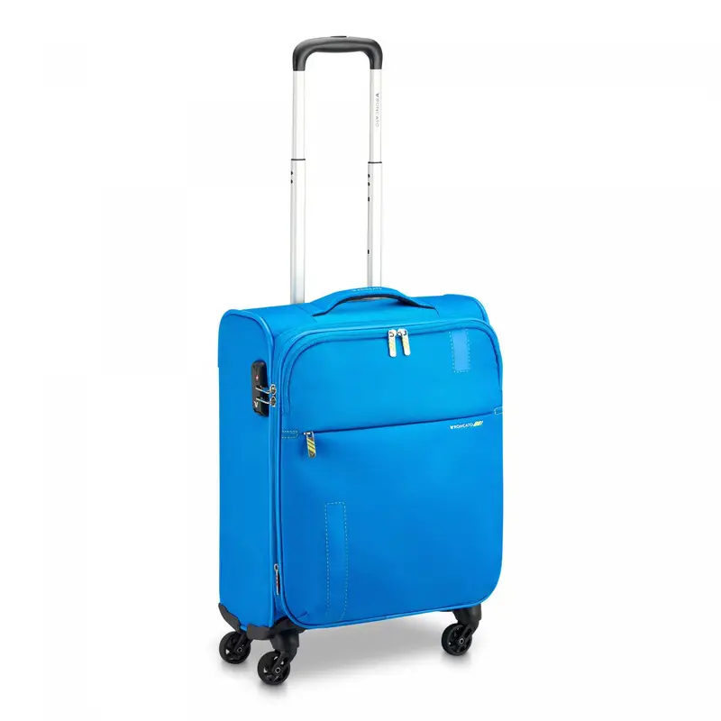 Speed Trolley Bagaglio A Mano 55x40x20/23 Cm Espandibile - Bluette