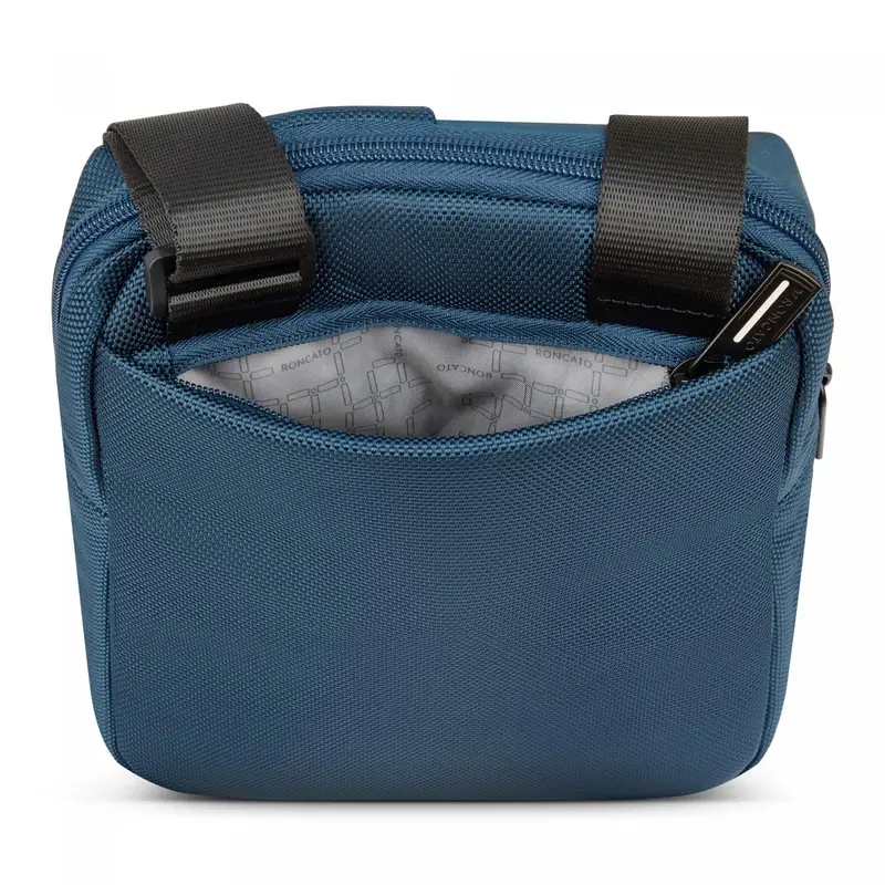 Trial Borsello Uomo 23x19x6 Cm - Blu Notte