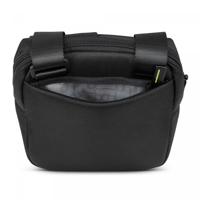 Trial Borsello Uomo 23x19x6 Cm - Nero