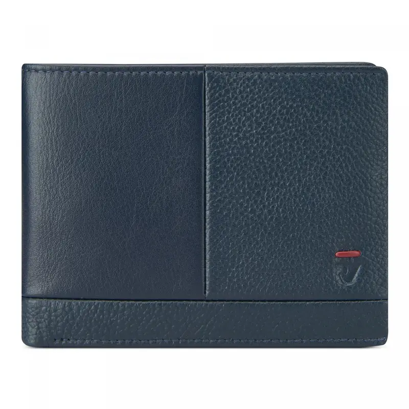 Trial Dlx Portafoglio Uomo 9.5x12.5x2.5 Cm - Blu Navy