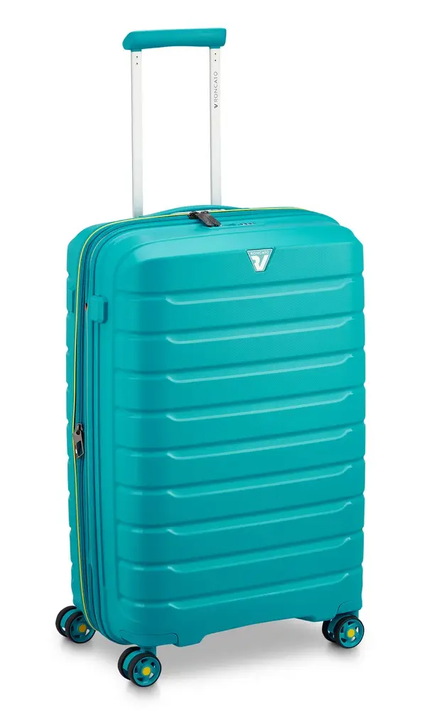Trolley espandibile Roncato B-Flying medio 8182 Turchese