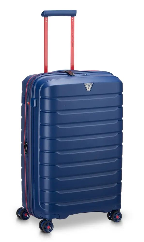 Trolley espandibile Roncato B-Flying Move medio 8182 Blu Oltremare