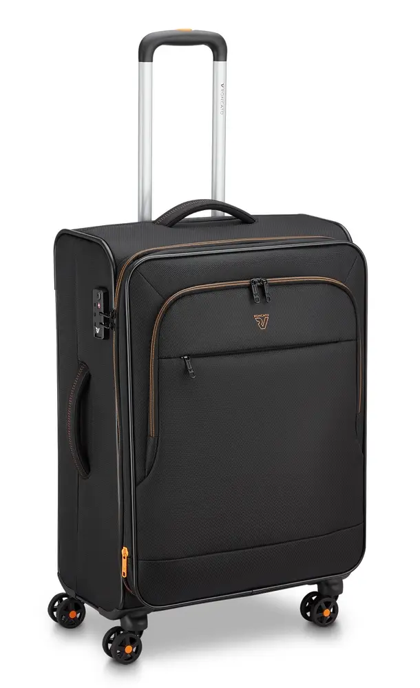 Trolley medio Roncato Flyover 4112 Nero