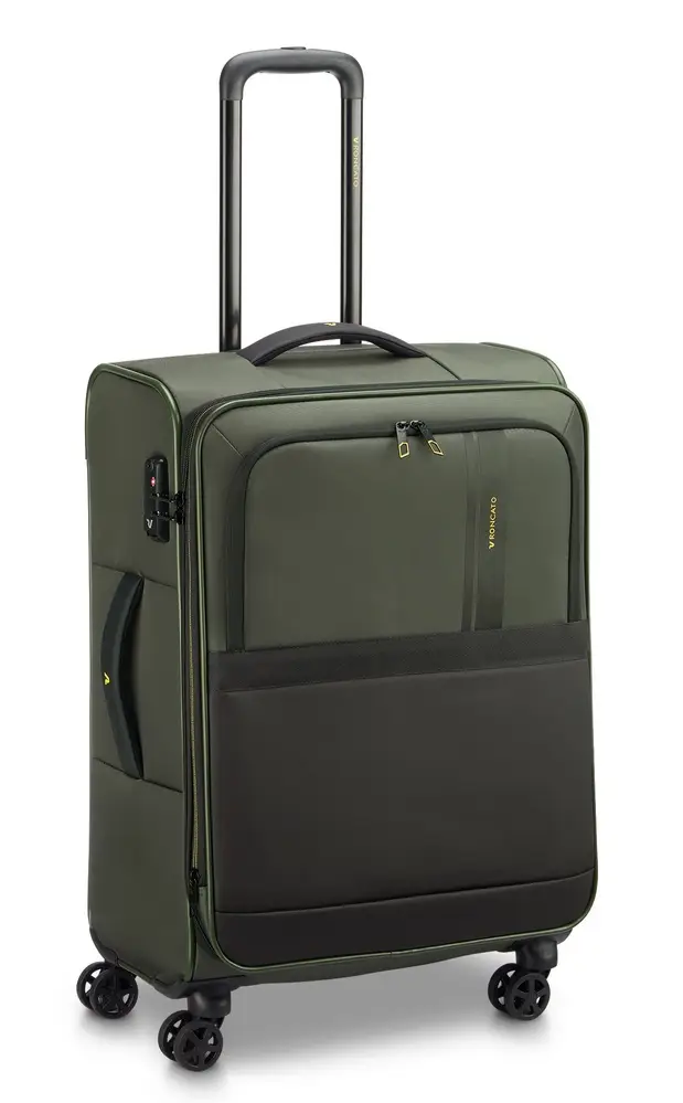 Trolley medio Roncato Metropolitan travel 4462 Verde Militare