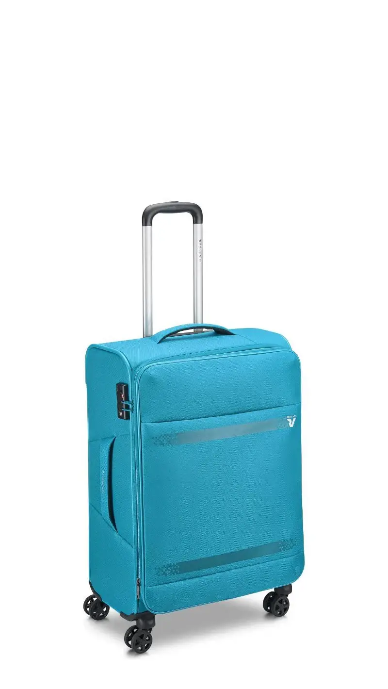 Trolley medio turchese Vario