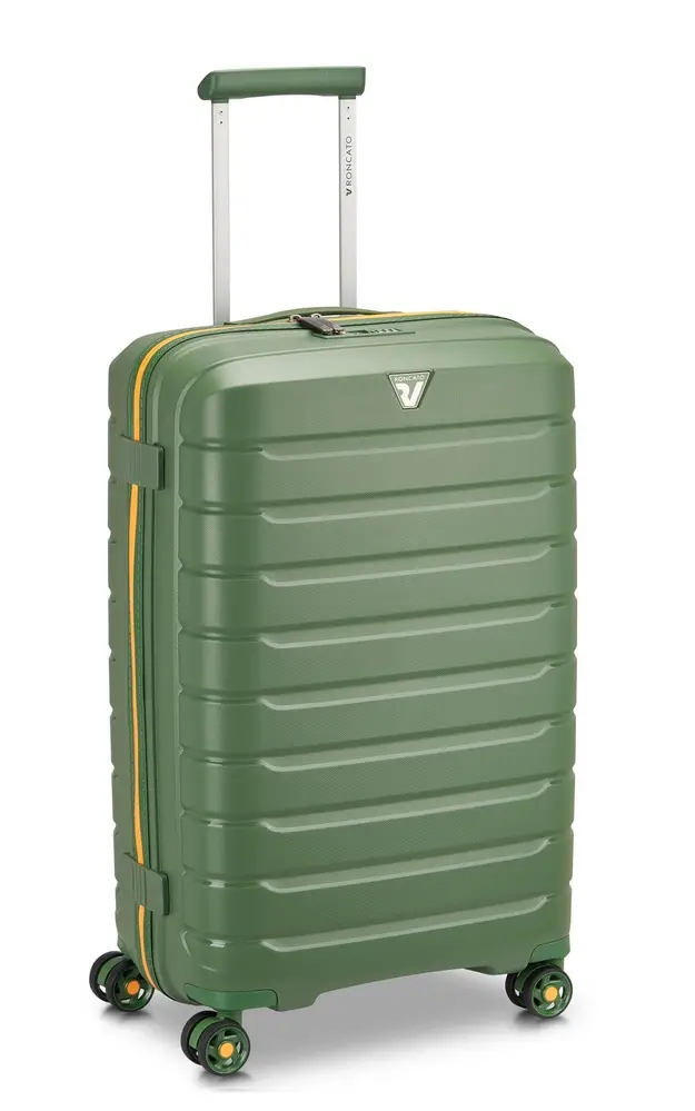 Trolley Roncato B-Flying Neon medio 7982 Verde Militare