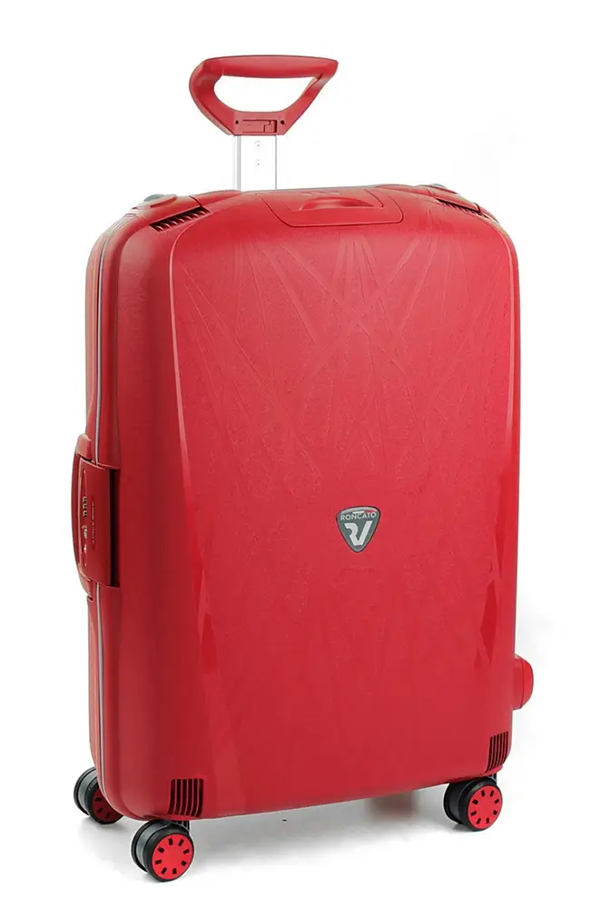 Trolley Roncato Light 4 ruote grande Rosso
