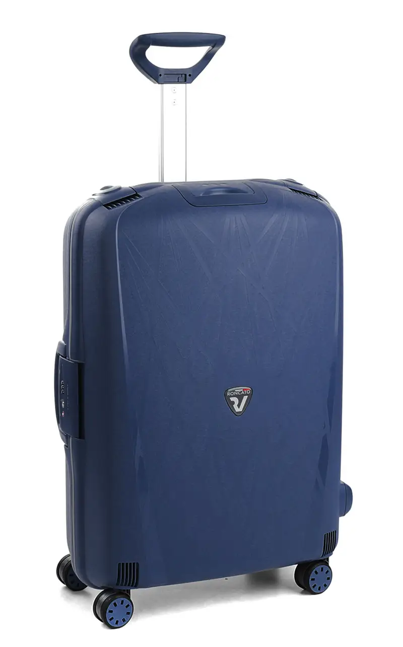Trolley Roncato Light 4 ruote medio Navy