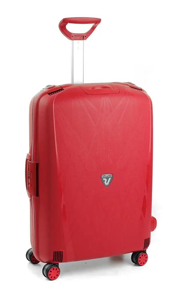 Trolley Roncato Light 4 ruote medio Rosso