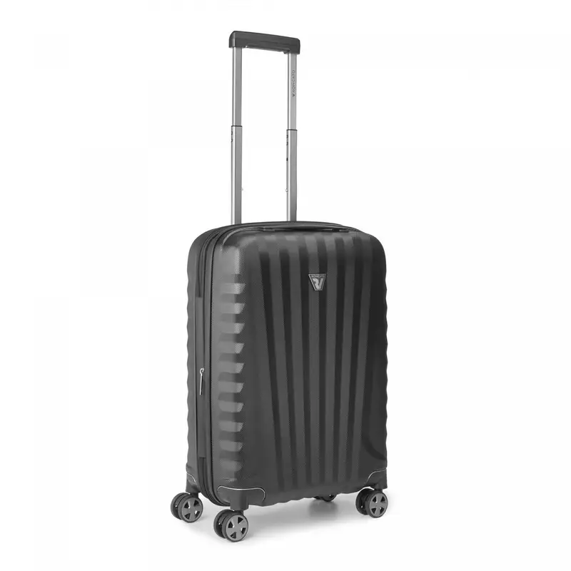 Uno Premium 3.0 Trolley Bagaglio A Mano 60x40x20/25 Cm Espandibile - Nero/nero