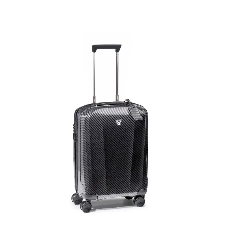 We Are Glam Dlx Trolley Bagaglio A Mano 55x40x20/24.5 Cm Espandibile - Nero/grafite