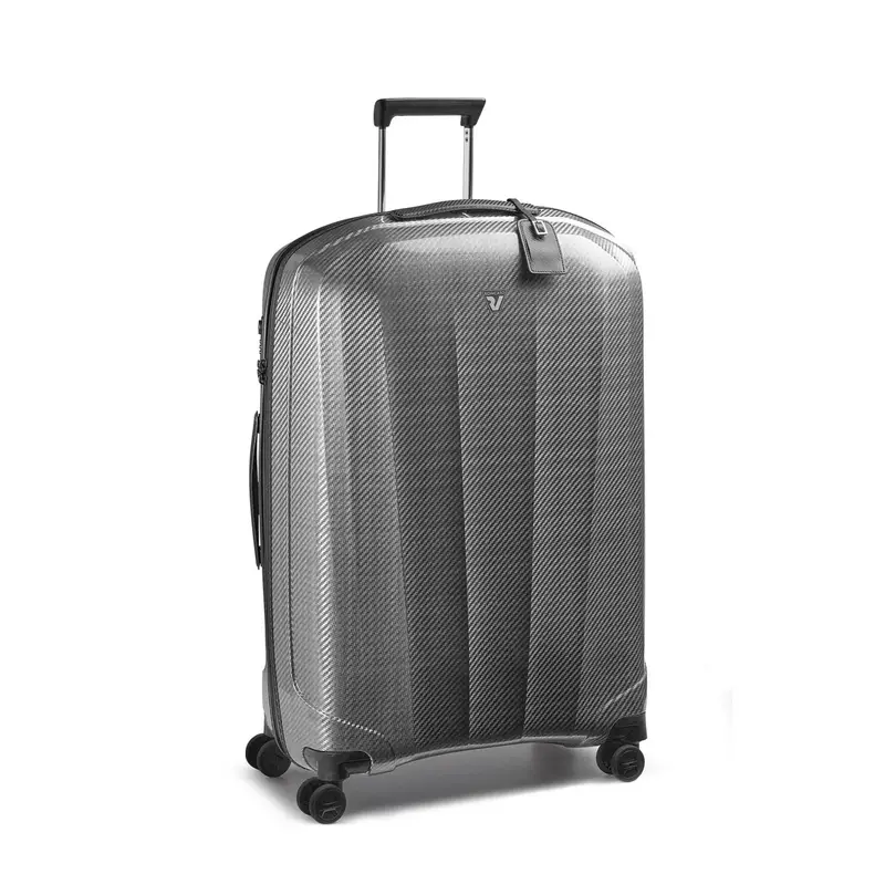 We Are Glam Dlx Trolley Grande 78 Cm Espandibile - Nero/platino