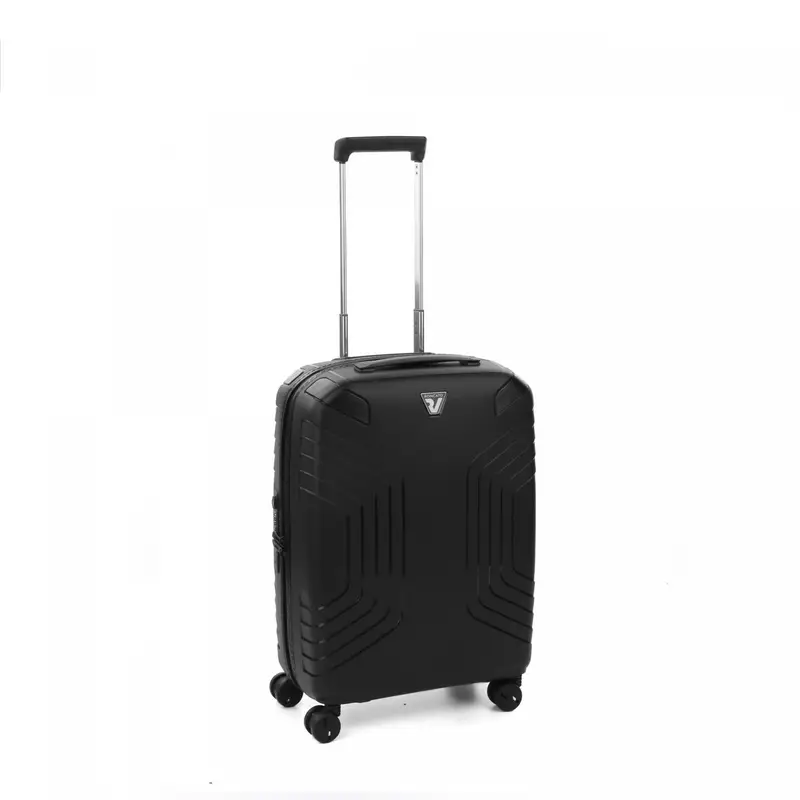 Ypsilon 4.0 Trolley Bagaglio A Mano 55x40x20/25 Cm Espandibile - Nero