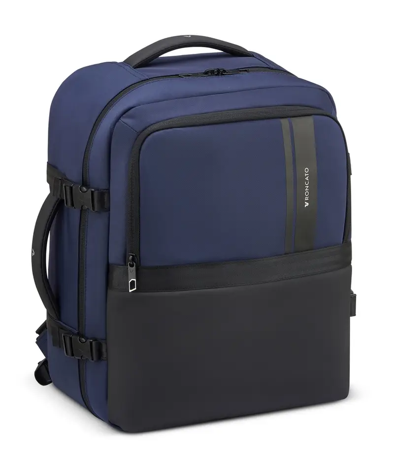 Zaino cabina 45x36x20 Roncato Metropolitan travel 4465 Blu Notte