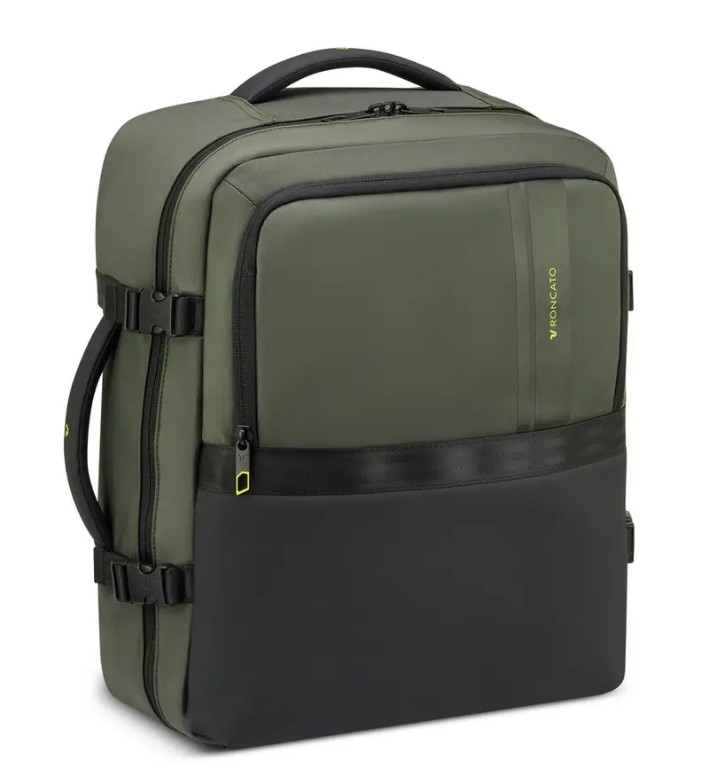 Zaino cabina 45x36x20 Roncato Metropolitan travel 4465 Verde Militare