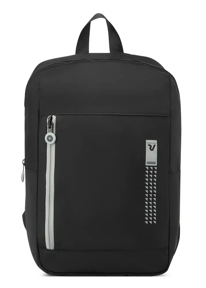 Zaino cabina pieghevole Ryanair 40x20x25 Roncato Compact 2015 Nero/Fumo