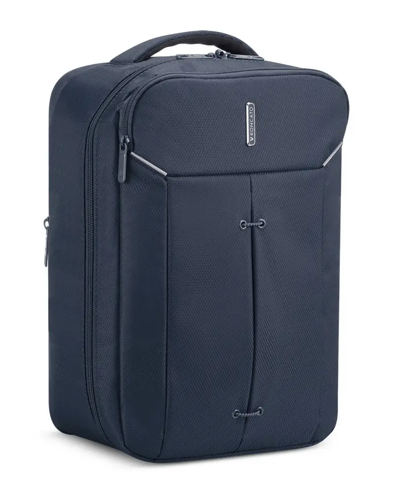 Zaino cabina Ryanair 40x20x25 Roncato Ironik 2.0 5336 Blu Notte