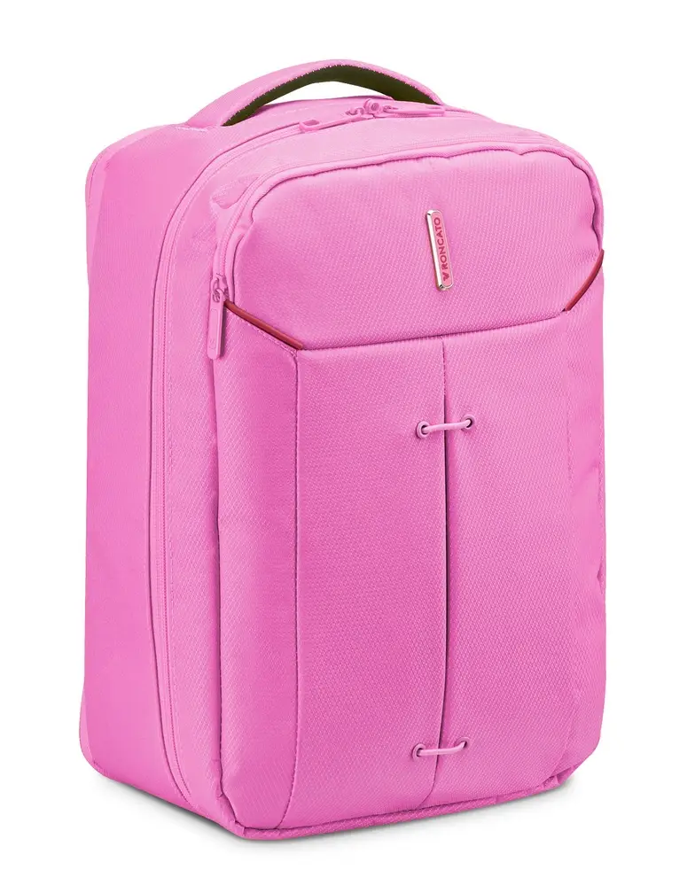 Zaino cabina Ryanair 40x20x25 Roncato Ironik 2.0 5336 Rosa