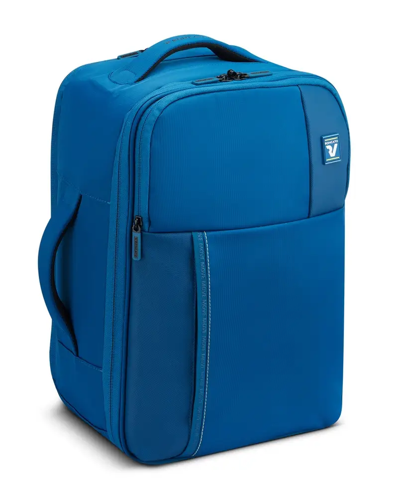 Zaino cabina Ryanair 40x20x25 Roncato Move 5354 Blu Laguna