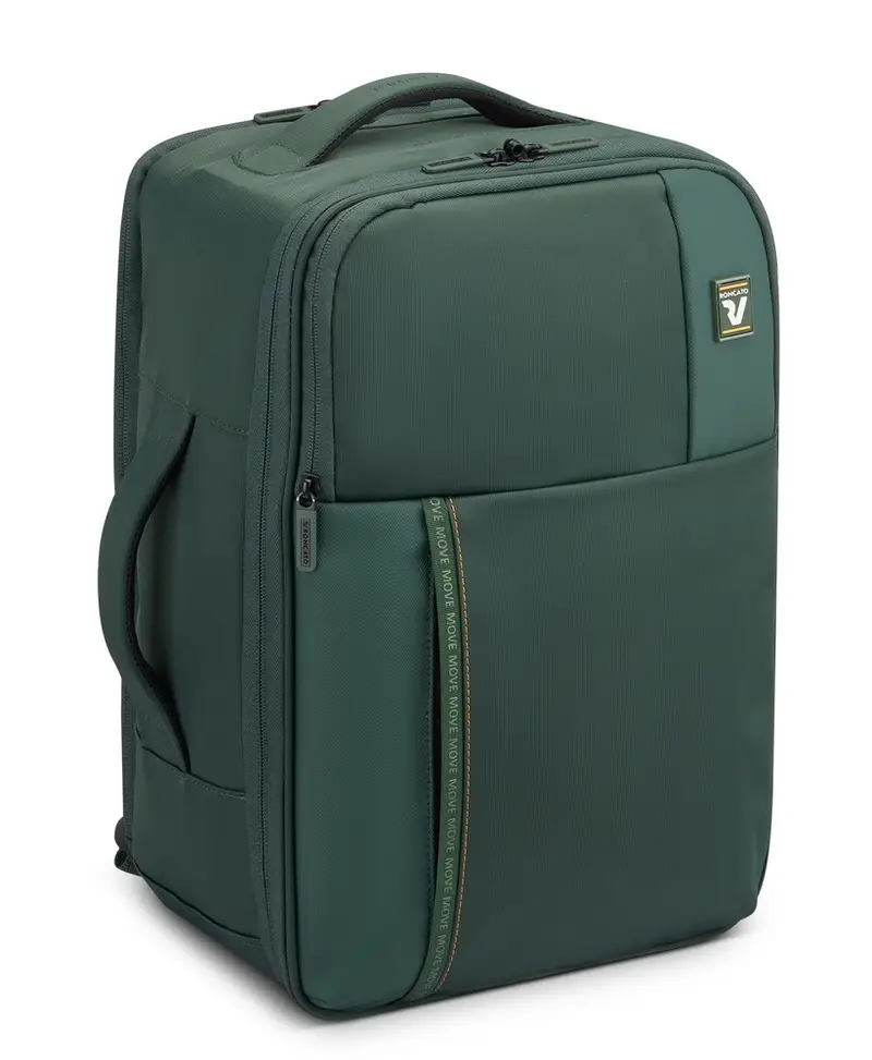 Zaino cabina Ryanair 40x20x25 Roncato Move 5354 Verde Mimetico