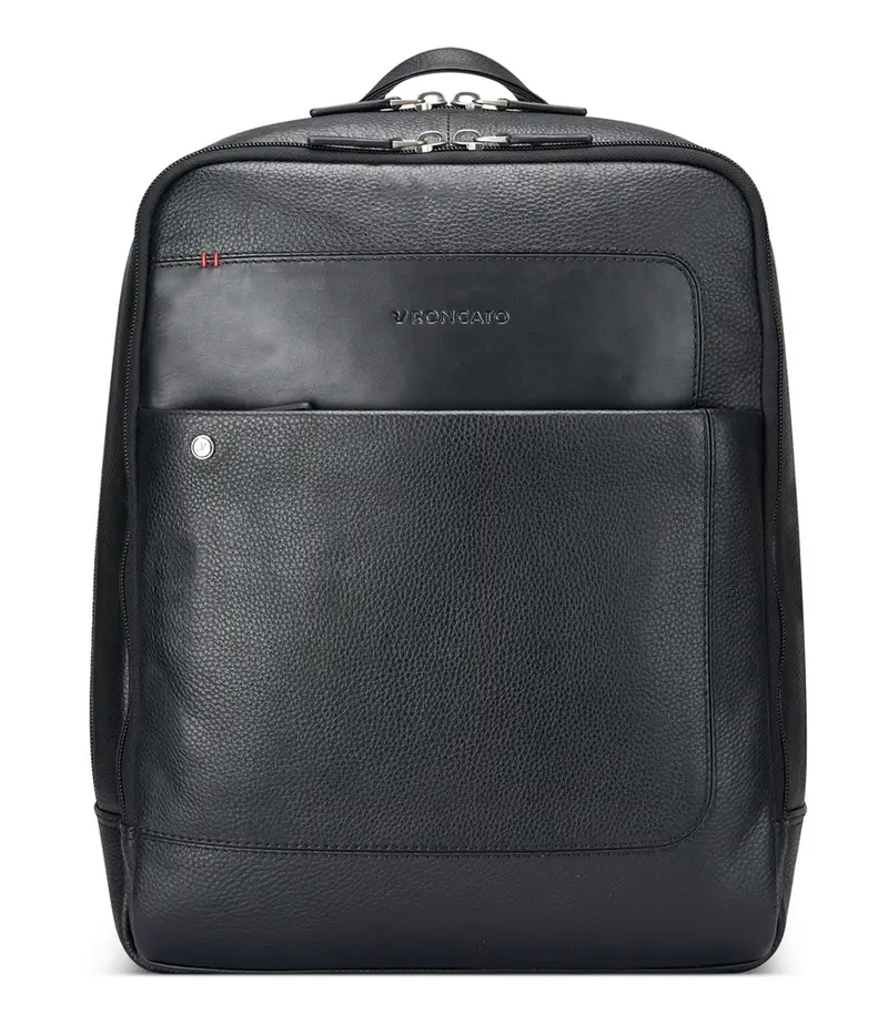 Zaino lavoro in pelle Roncato Alaska 2426 Nero