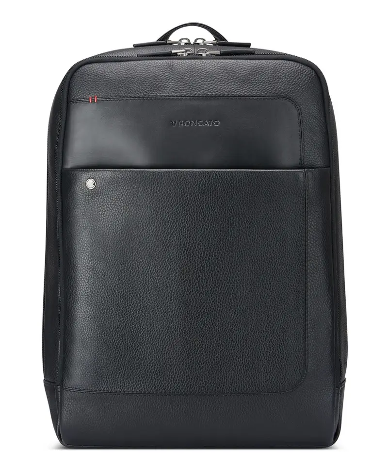 Zaino lavoro in pelle Roncato Alaska 2427 Nero