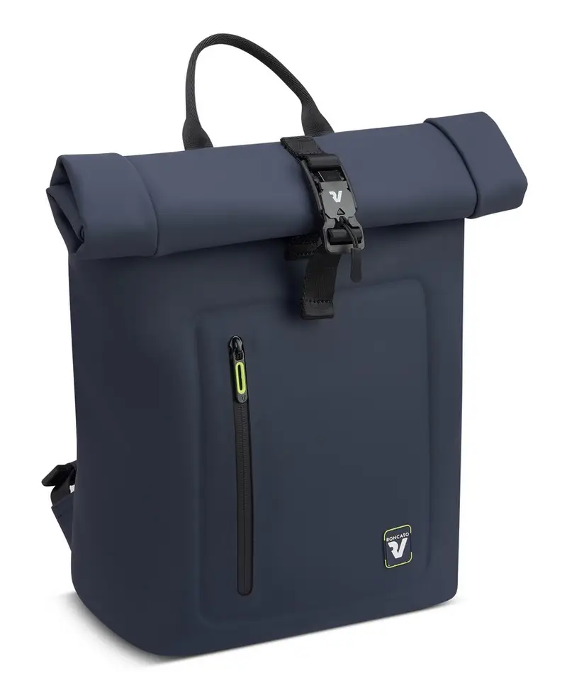 Zaino lavoro Rolltop 15,6" Roncato Be-Dry 2035 Blu Oltremare