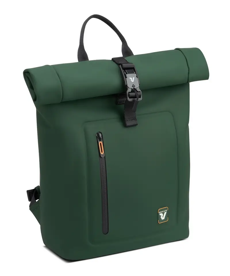 Zaino lavoro Rolltop 15,6" Roncato Be-Dry 2035 Verde Foresta