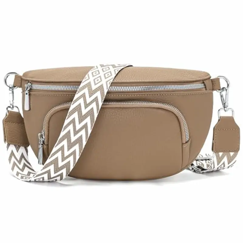 RORIMYTH Borsa Tracolla Donna Kaki Elegante