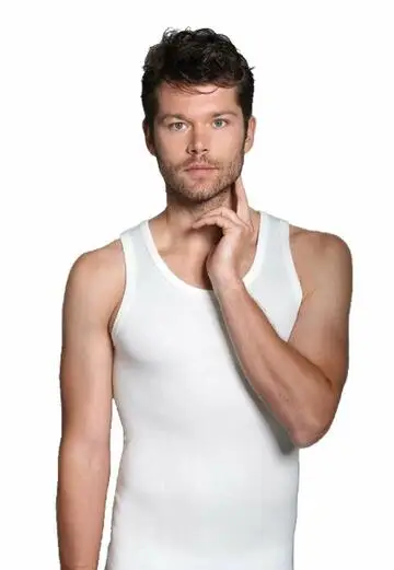 CANOTTA LANA E COTONE UOMO ROSANNA 53 TG 7/8