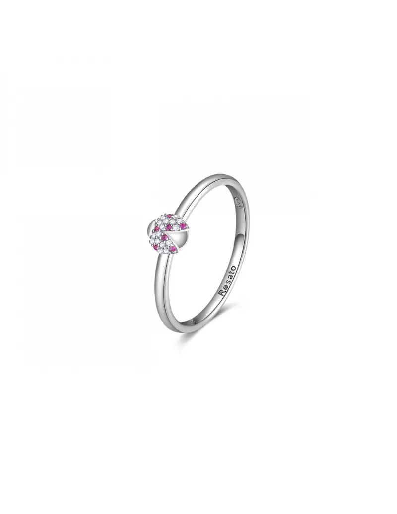 Anello ROSATO STORIE in argento 925 RZA019A Mis. 12 Coccinella Silver