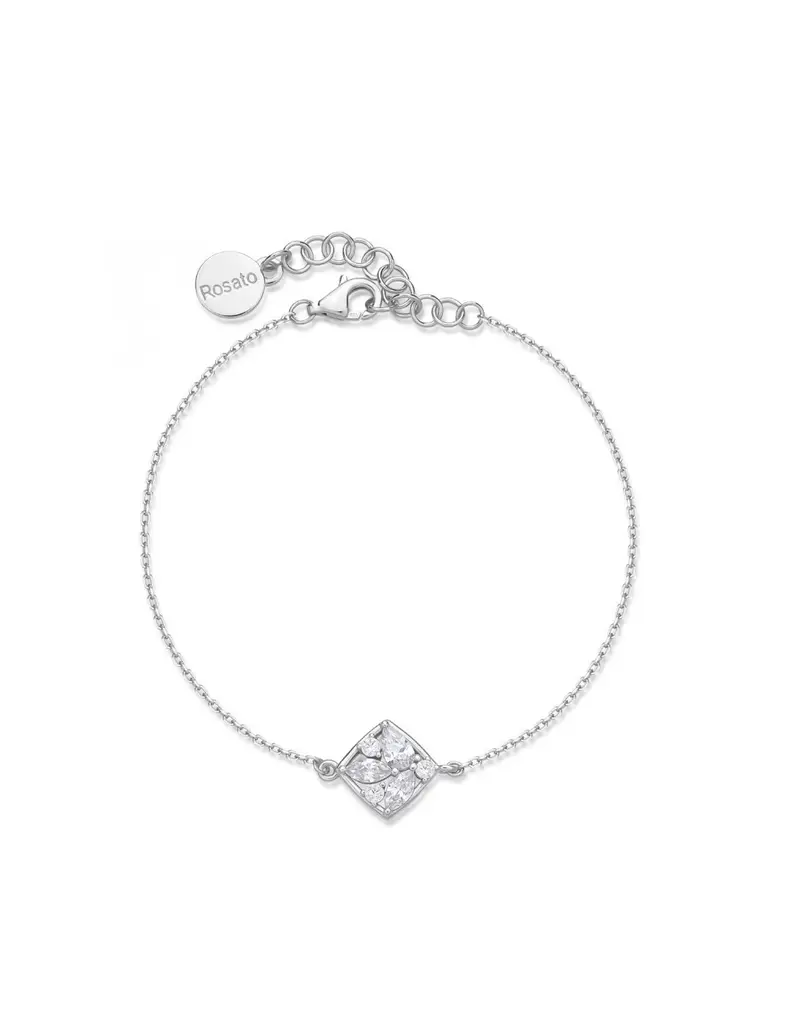 Bracciale ROSATO Gemma in argento 925 dorato RZGE19 con cristalli