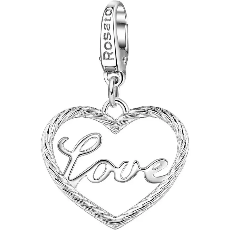 Charm Donna - Pendente In Argento 925 - Rosato