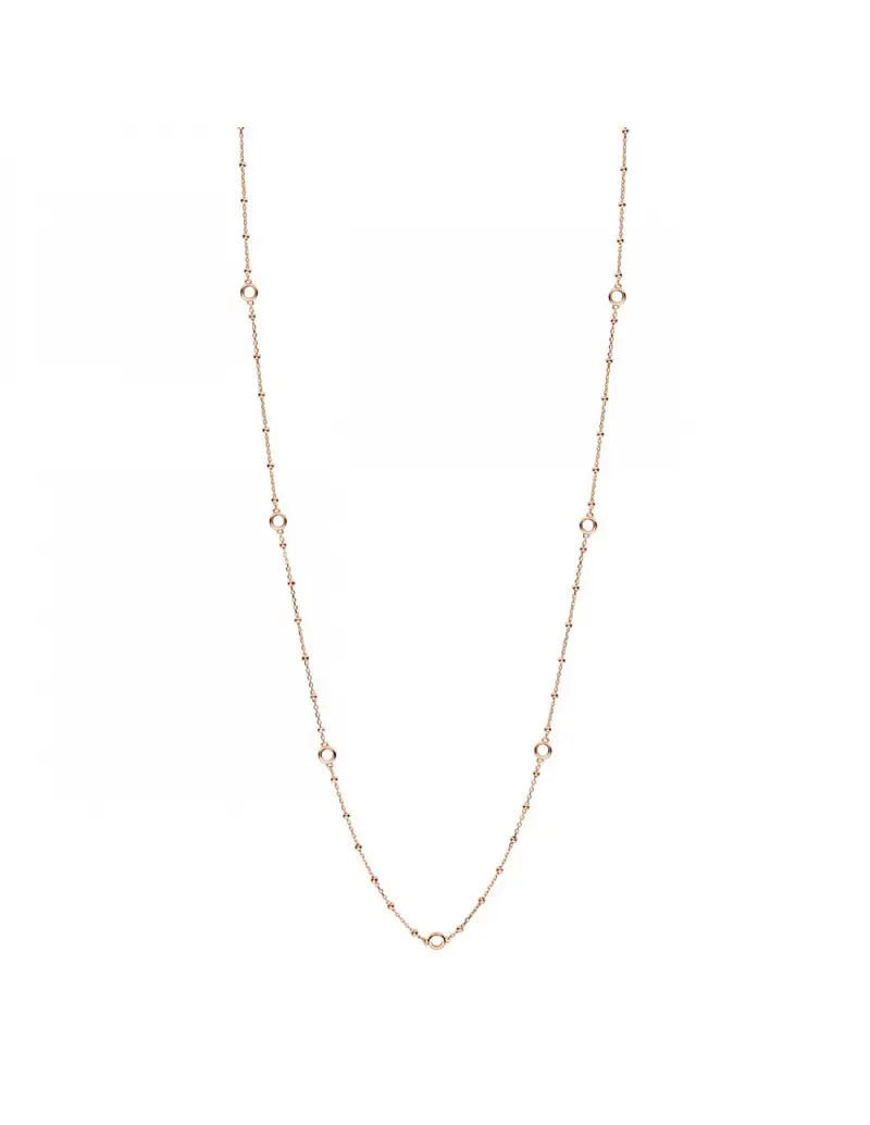 Collana ROSATO STORIE in argento rosato RZC051