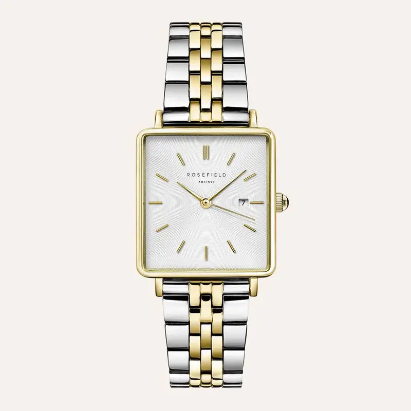 Orologio Al Quarzo Rosefield The Boxy Qvsgd-q013