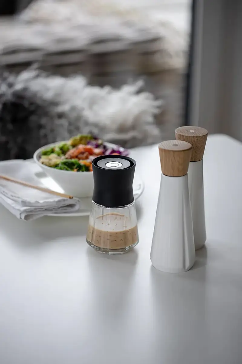 macina sale Salt mill 19 cm colore bianco miniatura 2