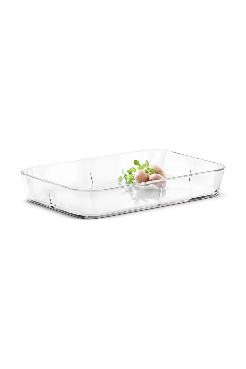 stoviglia resistente al calore Ovenproof 38 x 25 cm colore trasparente Transparente