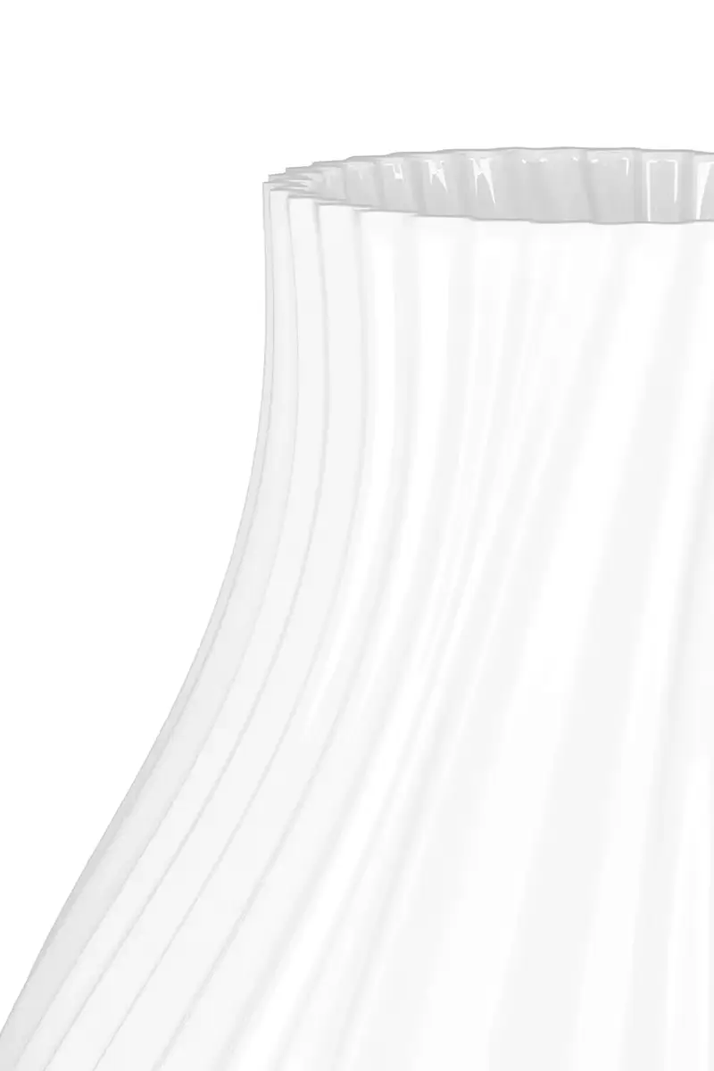 vaso decorativo Twist 18 x 12 cm Bianco miniatura 2