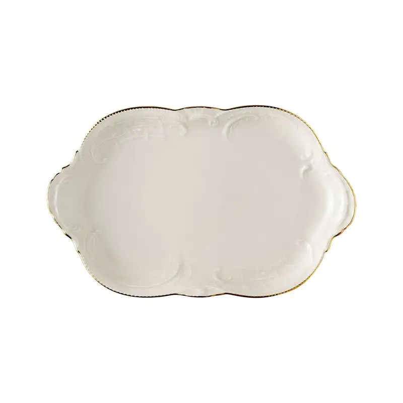 Piatto 28 Cm Sanssouci Elfenbein Gold - Rosenthal