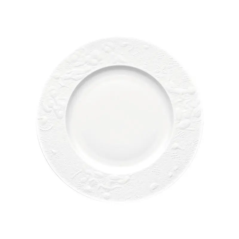 Porcellana Rosenthal-Piatto Piano 27 Cm-Zauberfloete Weiss