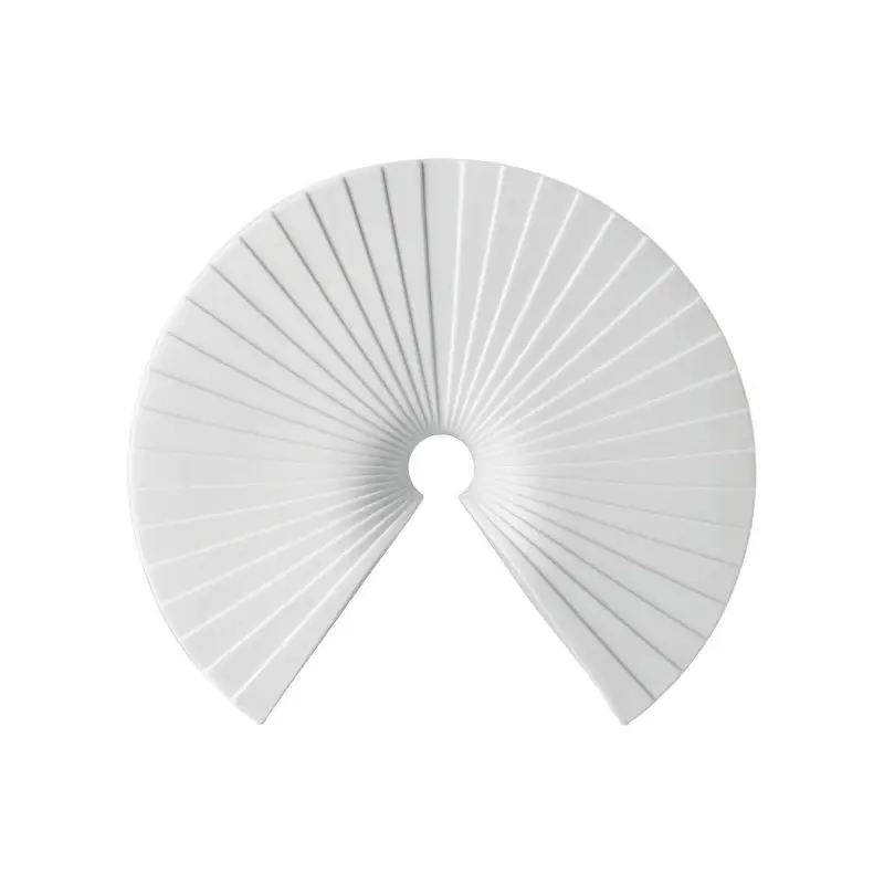 Porcellana Rosenthal-Vaso 24 Cm-50 Jahre Rsl Weiss Matt