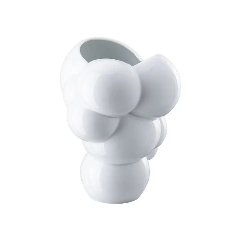 Porcellana Rosenthal-Vaso 26 Cm-Skum Weiss