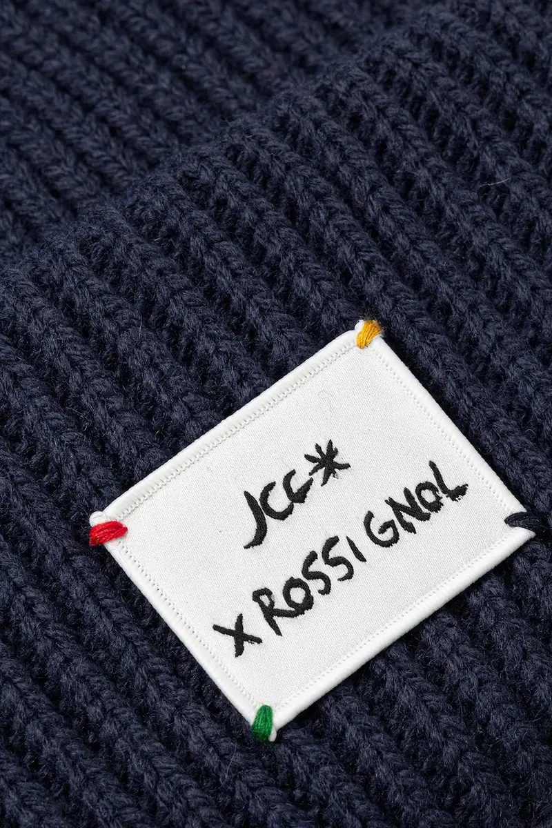 berretto in misto lana JCC Blu navy miniatura 2