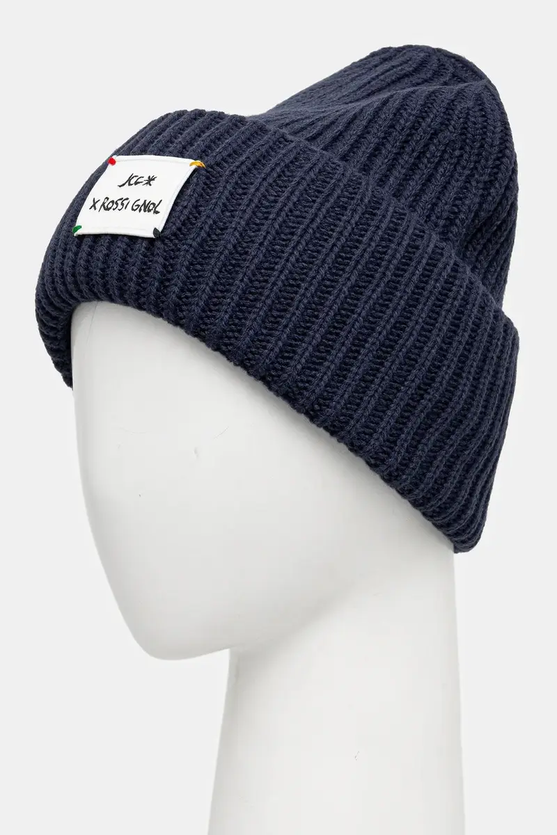 berretto in misto lana JCC Blu navy miniatura 3