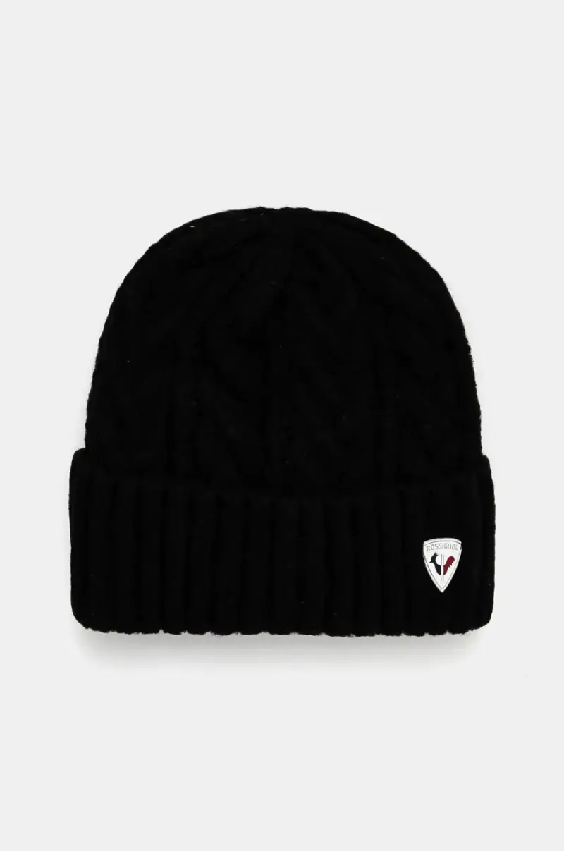 Rossignol Maglia nero con orlo ripiegato