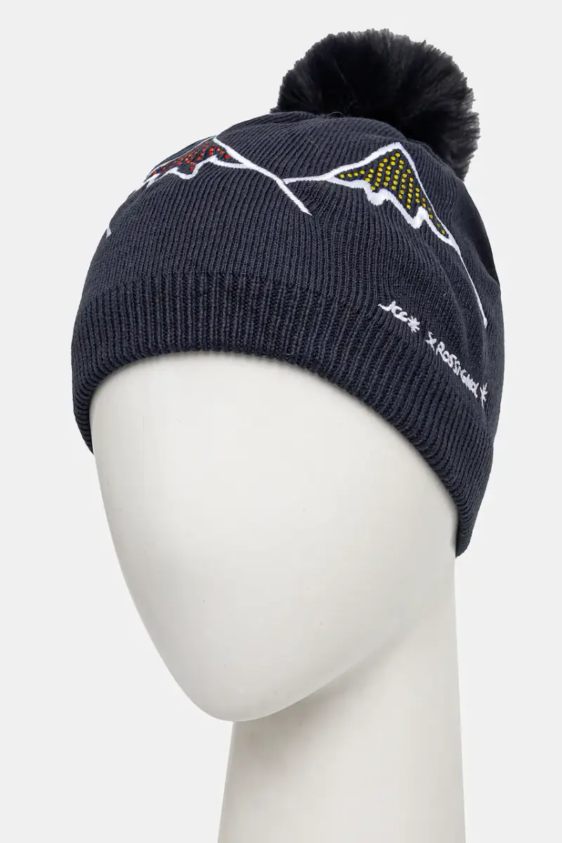 berretto Strassi x JCC colore blu navy RLNWH06 miniatura 2