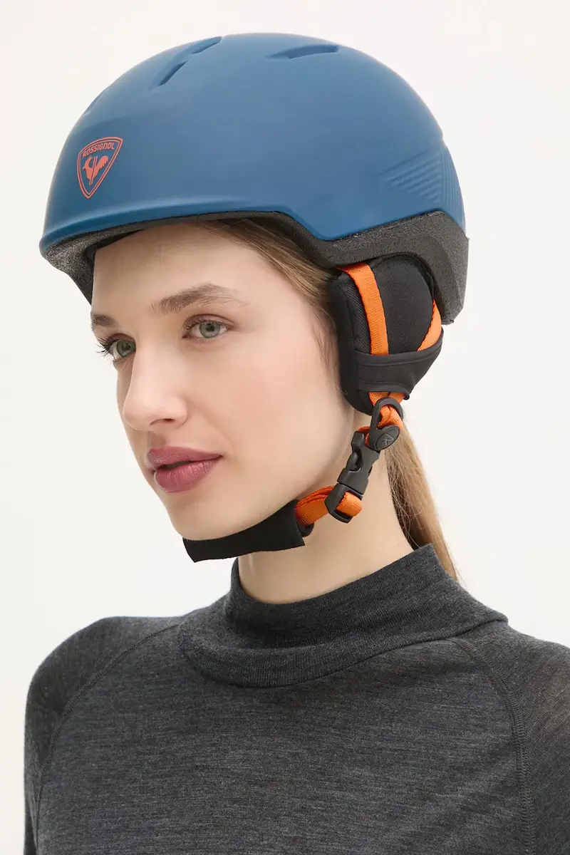 casco da sci Fit Impacts colore blu navy RKNHF02 miniatura 3